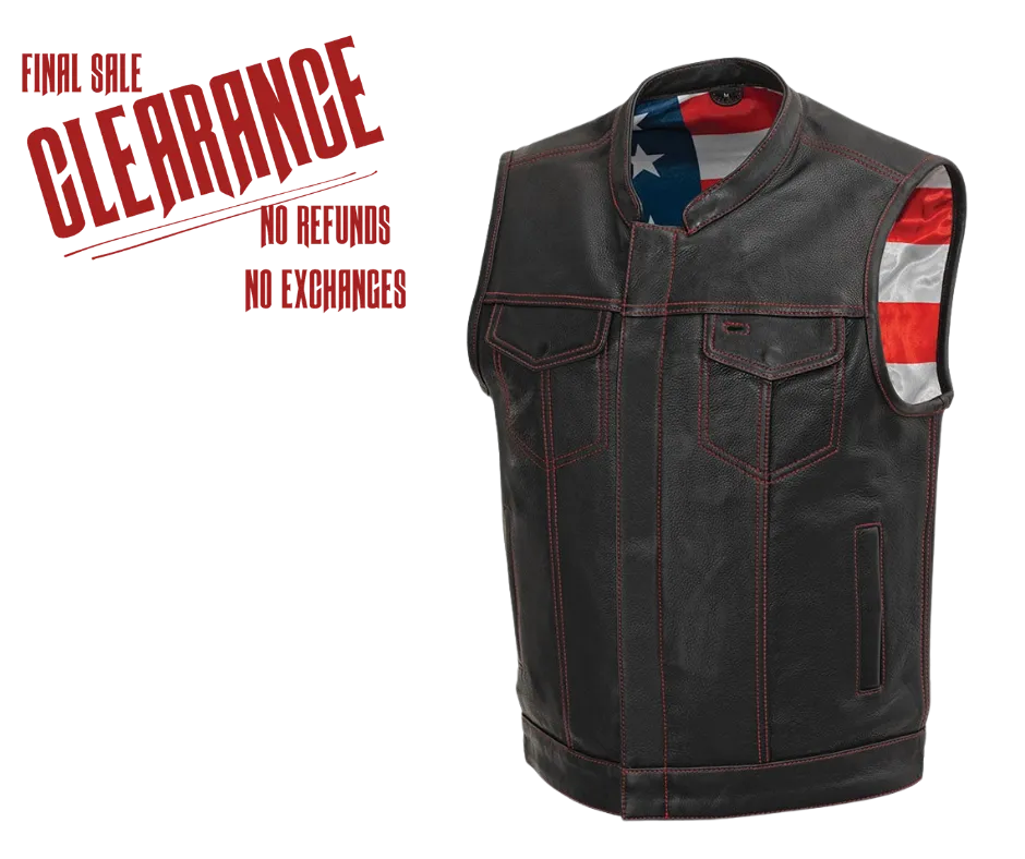 The "Duty and Honor" US Flag Club Vest