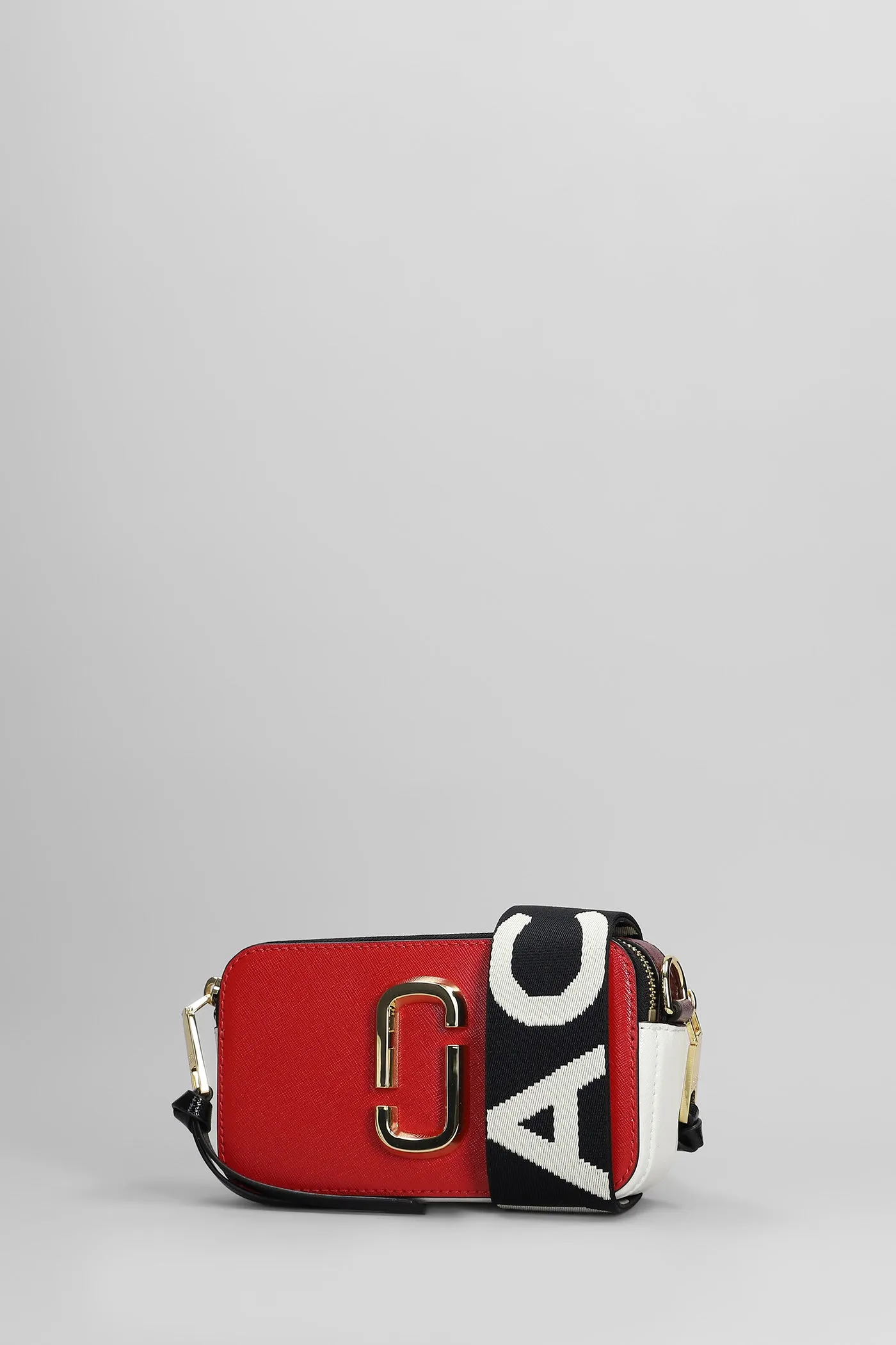 The snapshot Shoulder bag in red leather