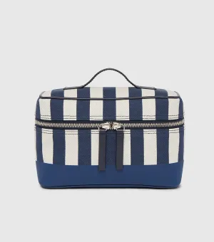 The Train Case - Nautical Stripes