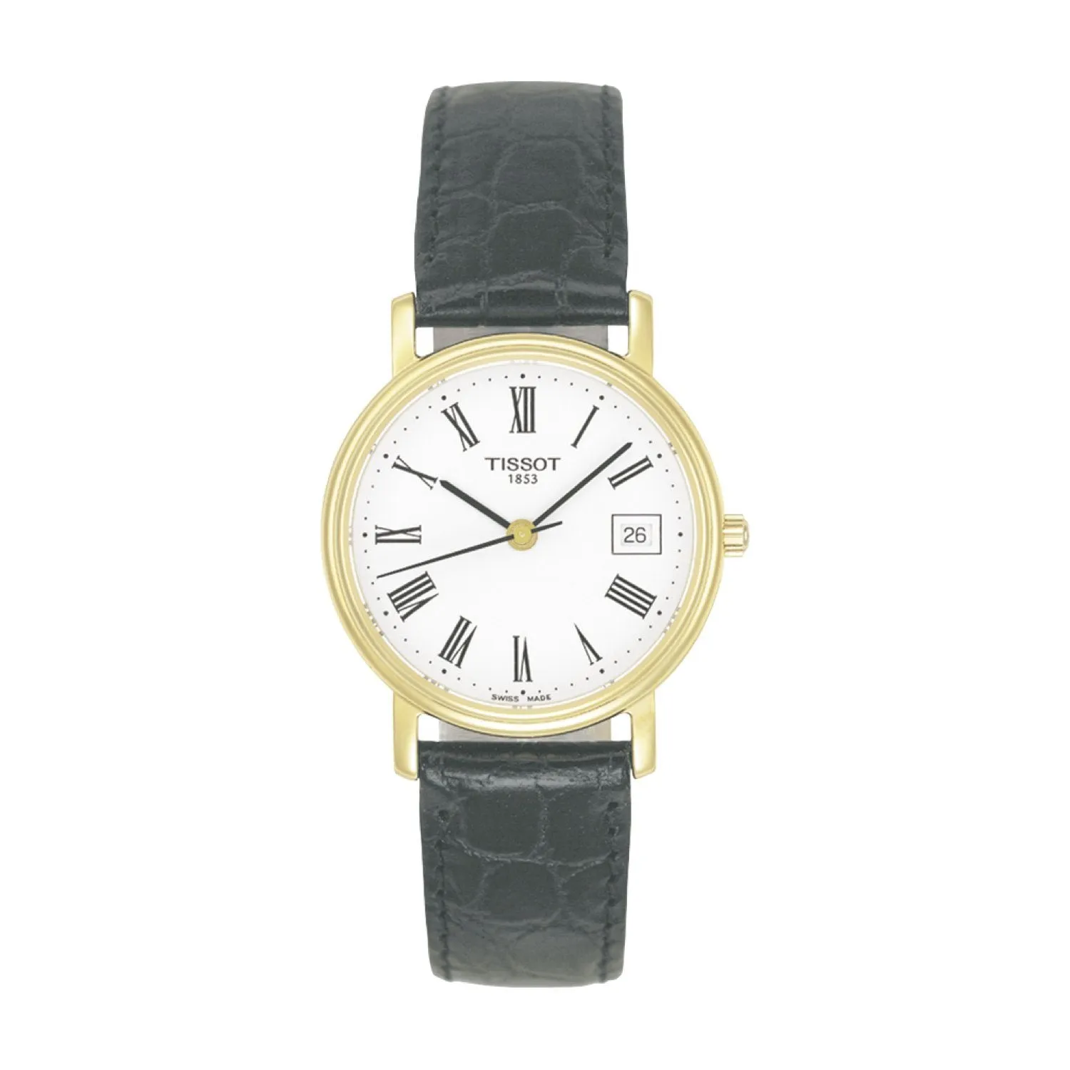 Tissot 14mm Desire Black Leather Strap