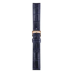 Tissot 19mm Every Time Blue Leather Strap