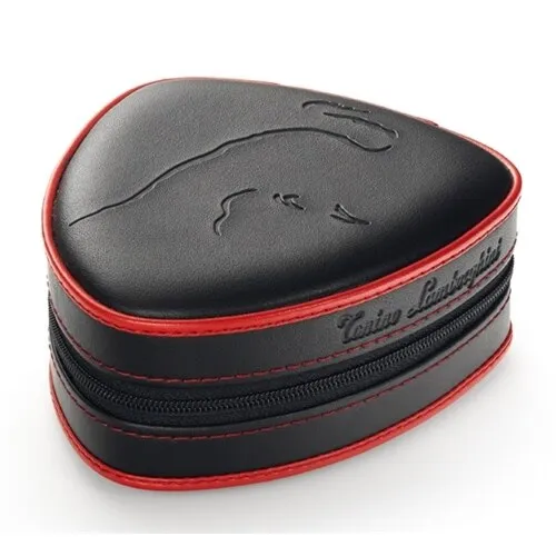 Tonino Lamborghini  Primo Red Garnet and Black Lacquer Money Clip NIB