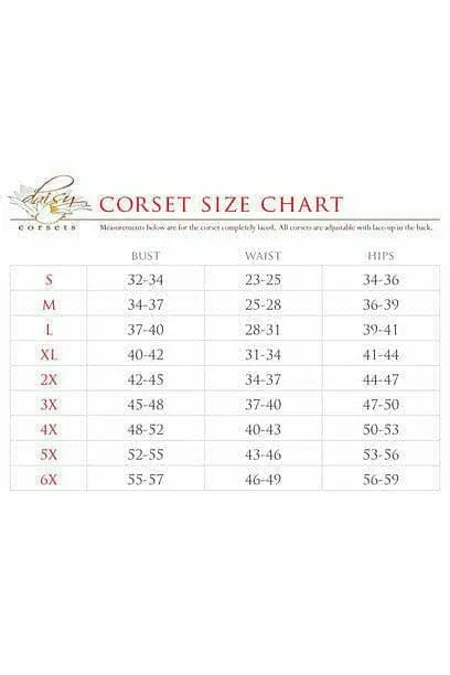 Top Drawer Plum Brocade & Faux Leather Steel Boned Under Bust Corset