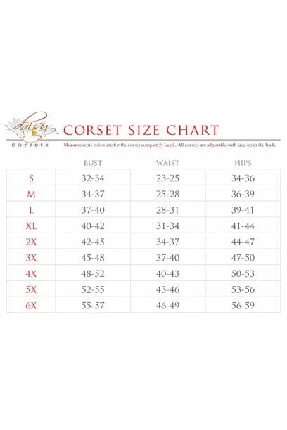 Top Drawer Rainbow Leopard Print Double Steel Boned Curvy Cut Underbust Cincher Corset