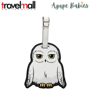 Travelmall Official Licensed Harry Potter PU Leather Luggage Tag - Hedwig