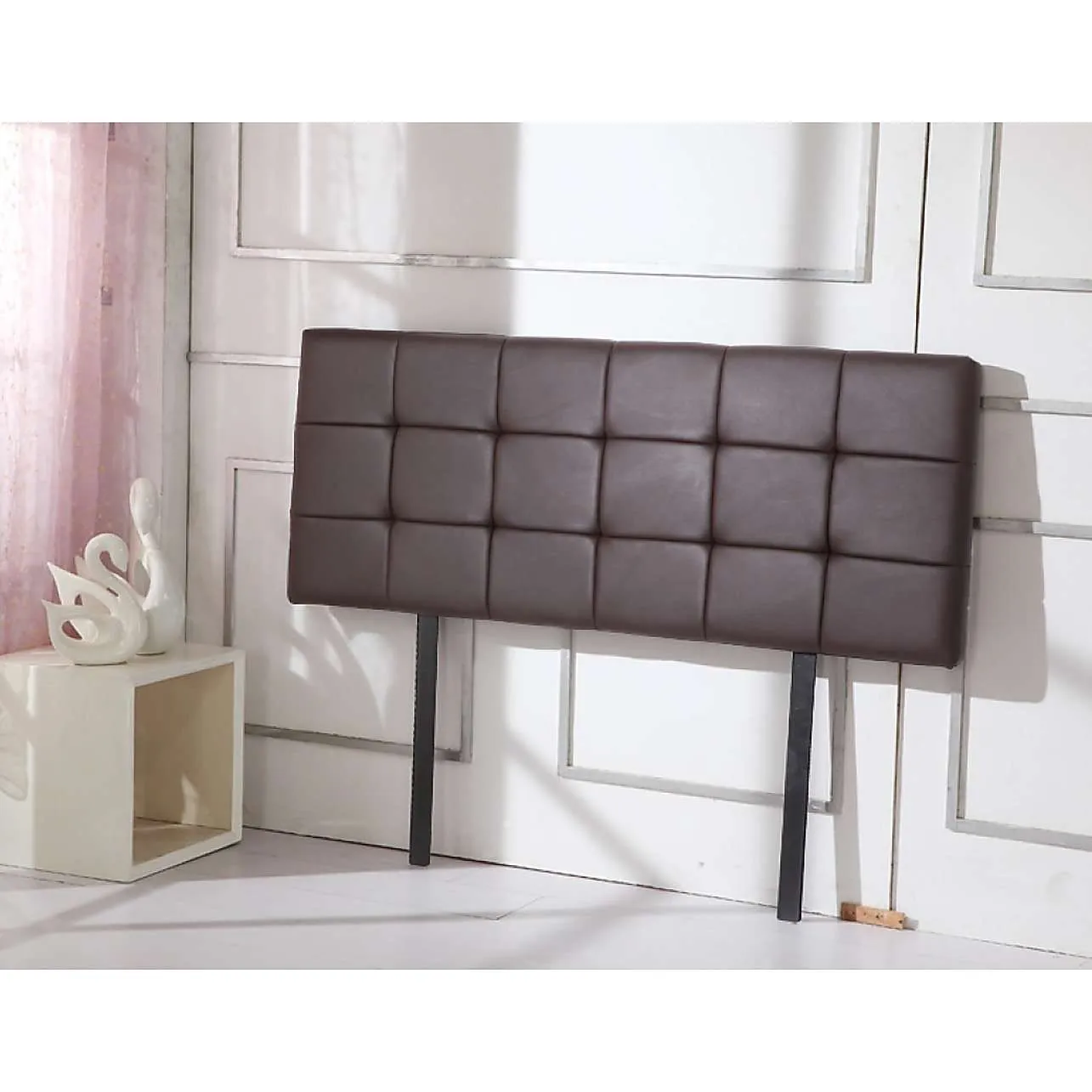 Tuft PU Leather Bedhead - 3 Colours