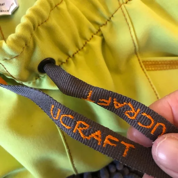 Ucraft Lime Green Climbing Shorts size Small