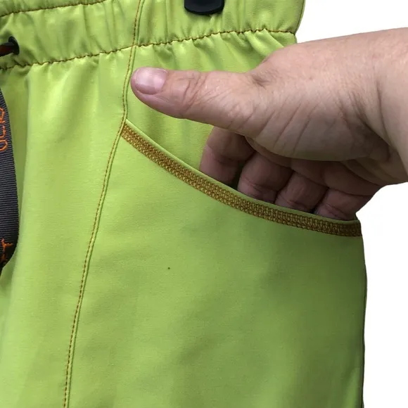 Ucraft Lime Green Climbing Shorts size Small