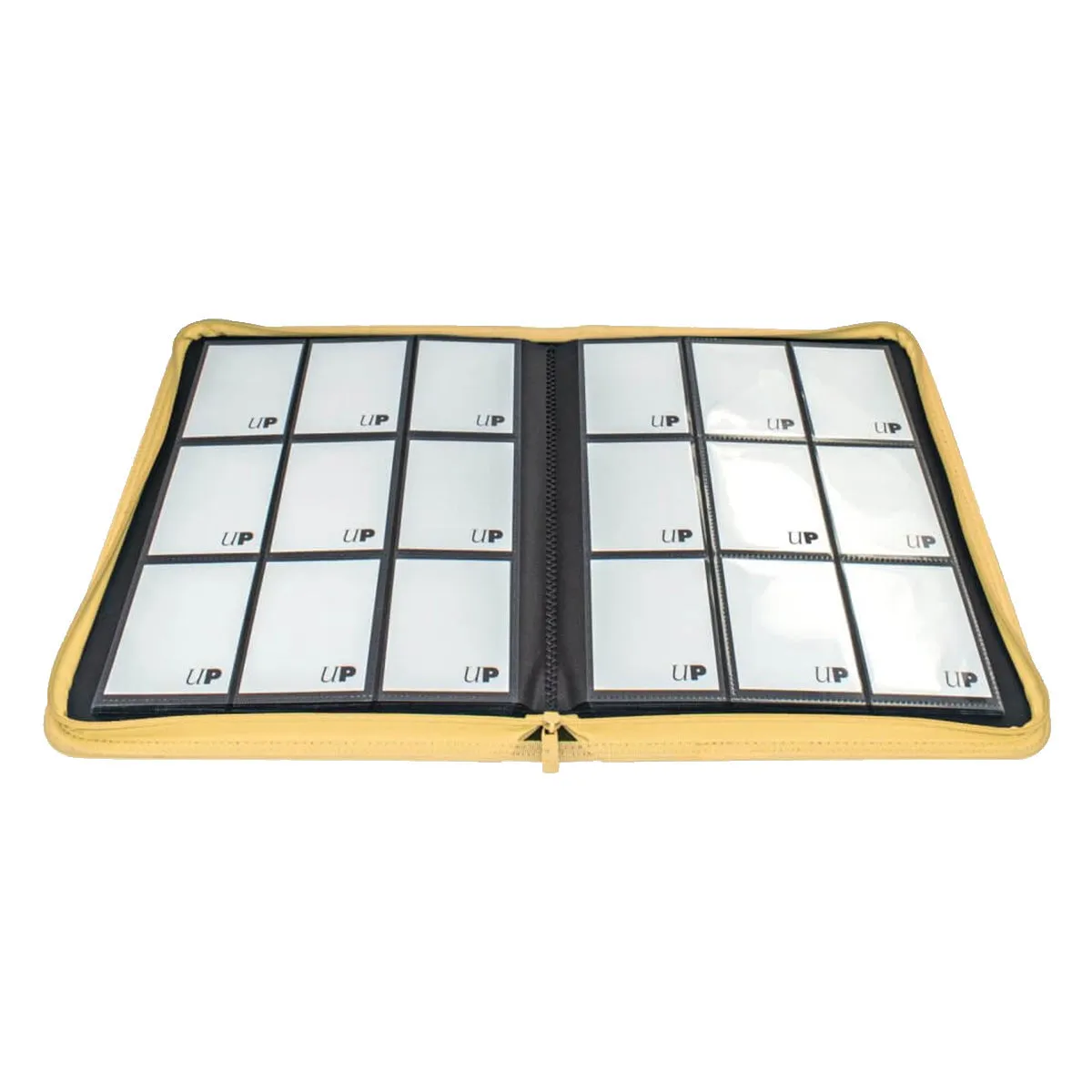 ULTRA PRO Binder - Vivid 9-Pocket Zippered Pro-Binder: Yellow