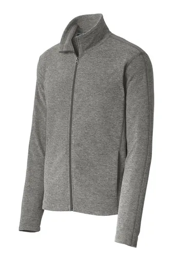 Unisex Heather Microfleece Full-Zip Jacket- Dayton VAMC25