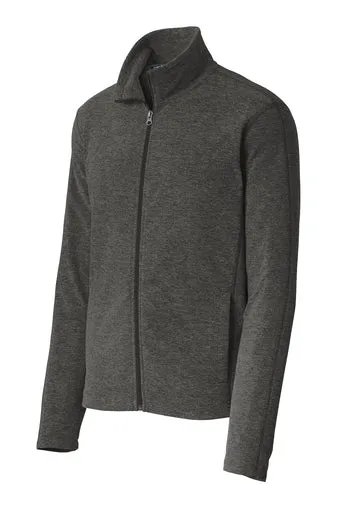 Unisex Heather Microfleece Full-Zip Jacket- Dayton VAMC25