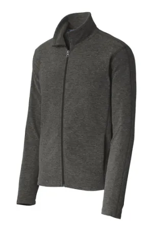 Unisex Heather Microfleece Full-Zip Jacket- Dayton VAMC25