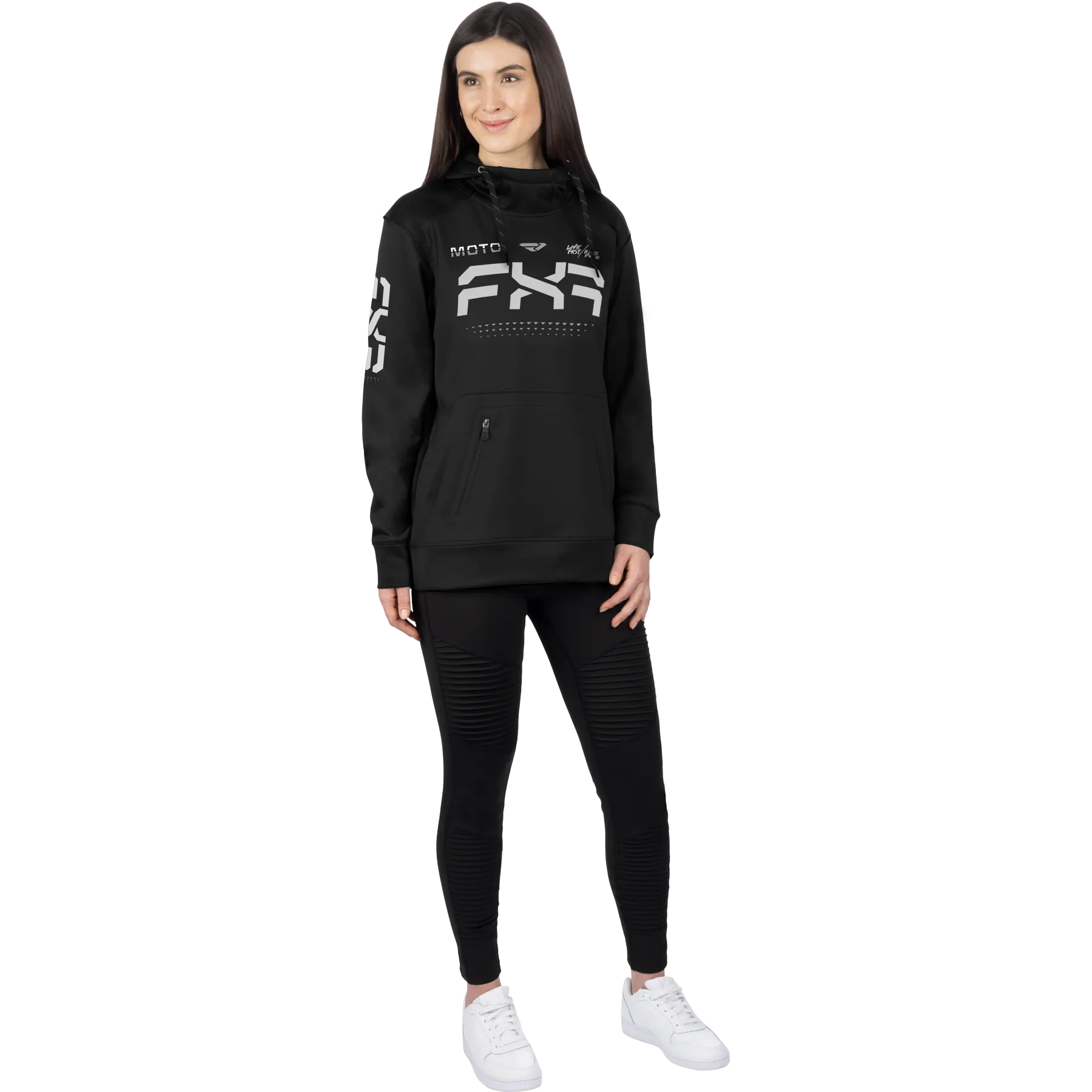Unisex Moto Tech Pullover Hoodie