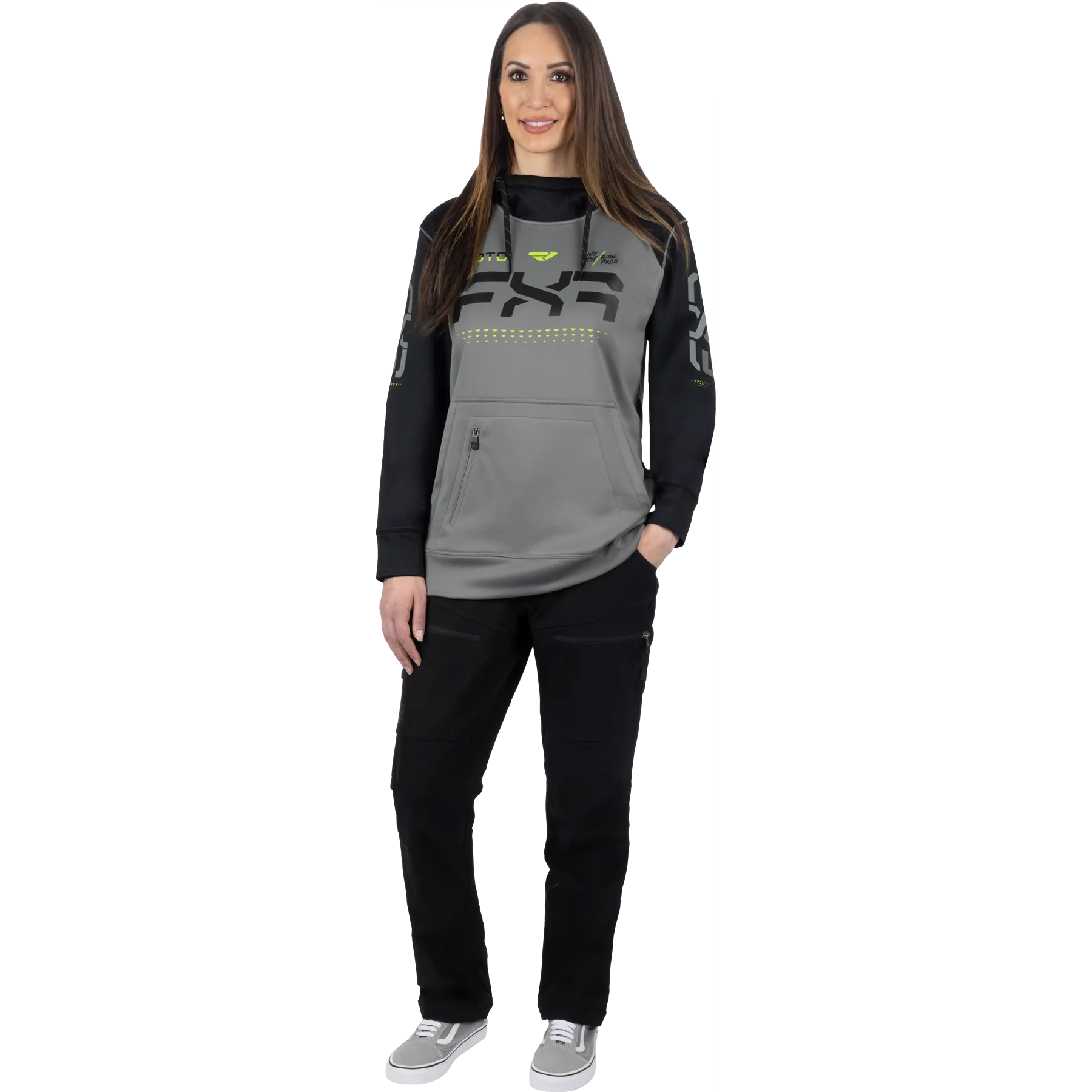 Unisex Moto Tech Pullover Hoodie