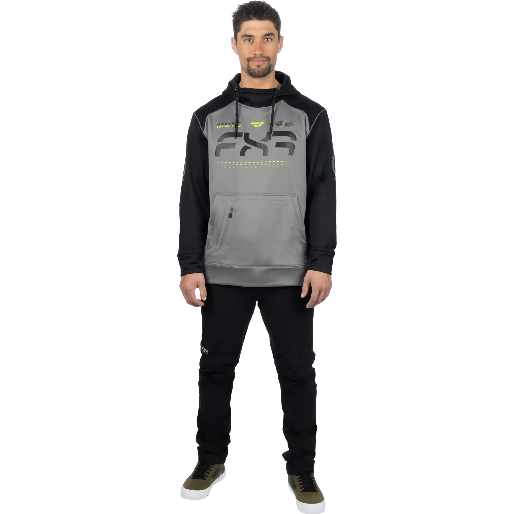 Unisex Moto Tech Pullover Hoodie