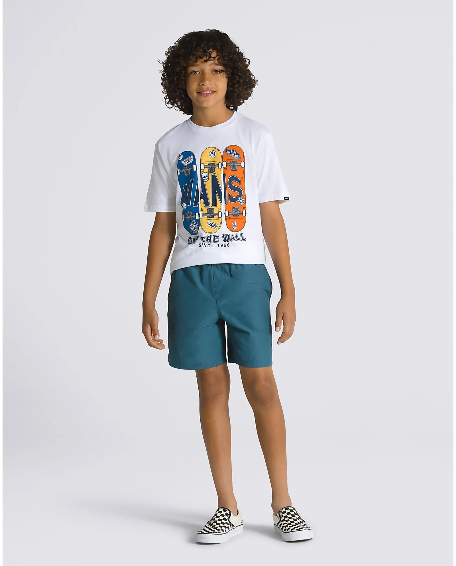 Vans Primary Solid Elastic 15.5" Boardshort - Vans Teal