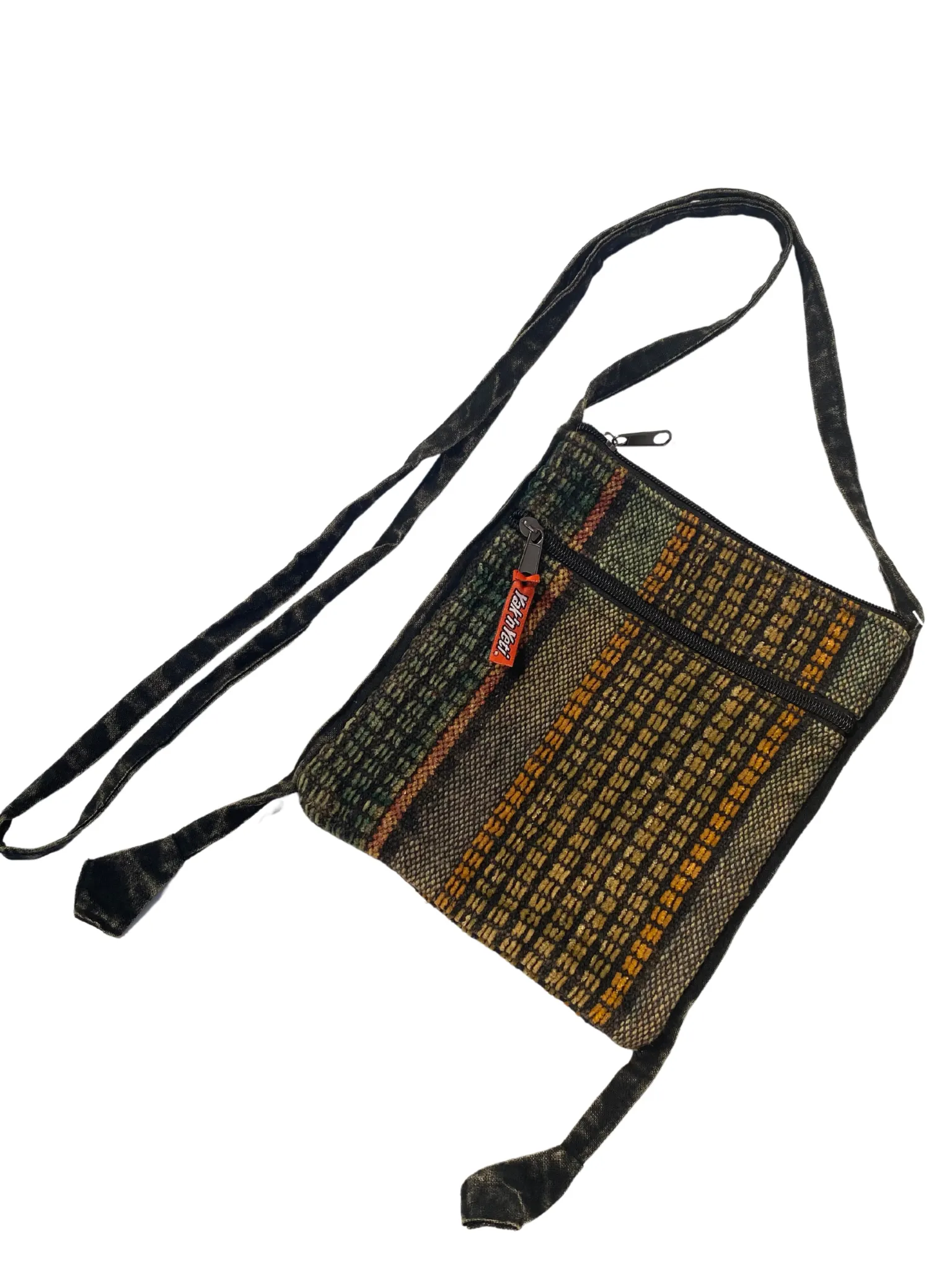 Velour passport bag