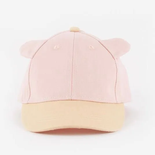 Victoria - Canvas Hat - Pink Cat