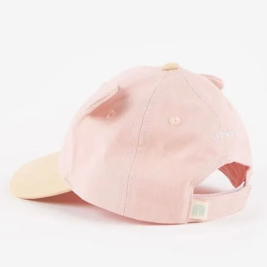 Victoria - Canvas Hat - Pink Cat