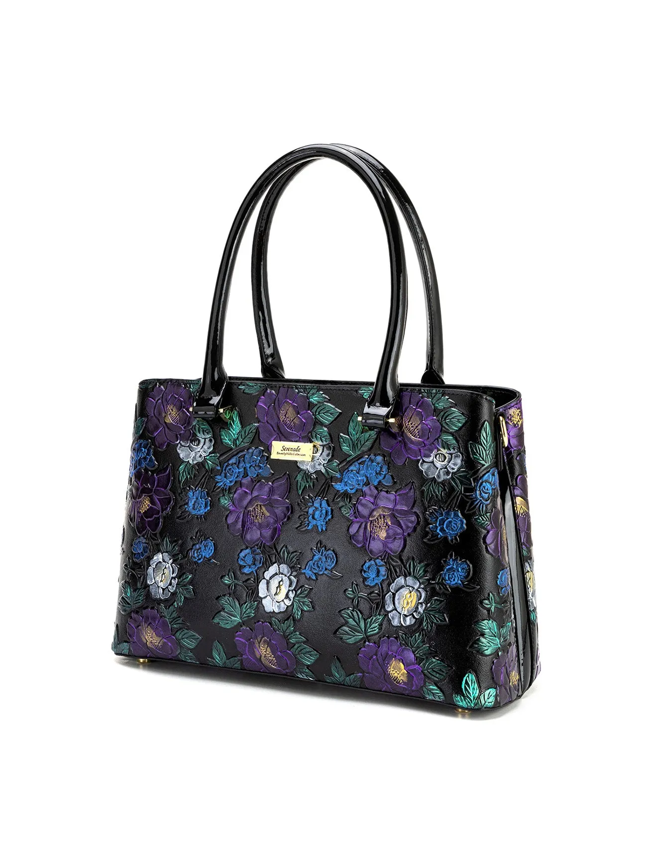 VINCENT HAND PAINTED LEATHER BAG- SN98-0820