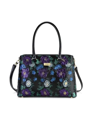 VINCENT HAND PAINTED LEATHER BAG- SN98-0820