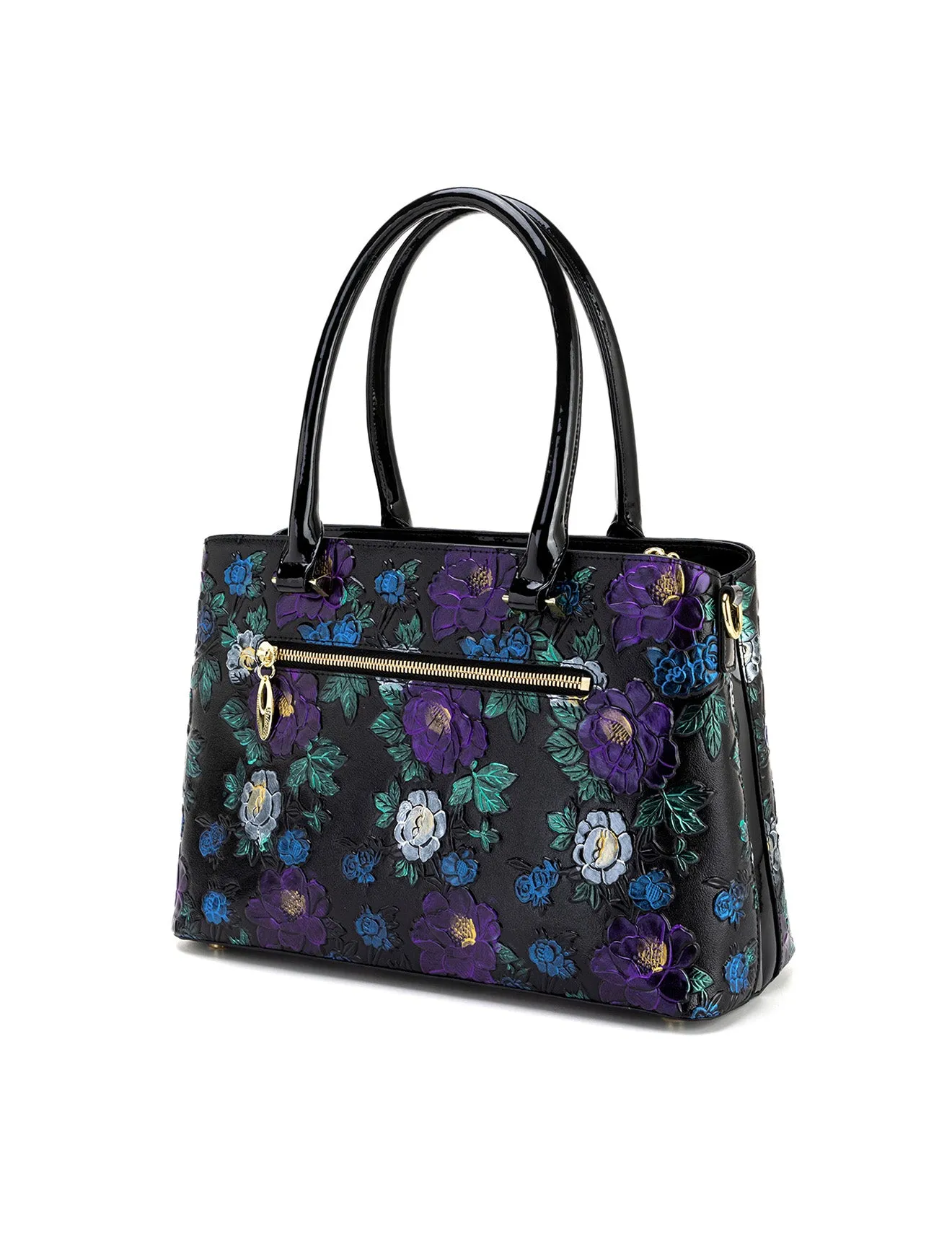 VINCENT HAND PAINTED LEATHER BAG- SN98-0820