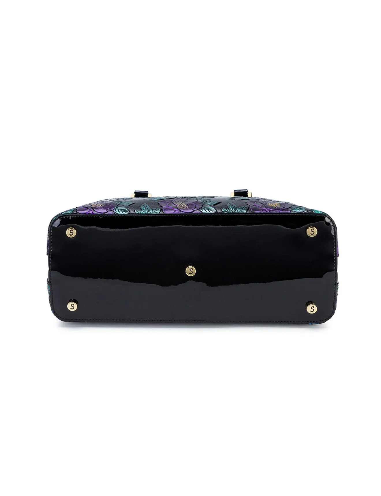 VINCENT HAND PAINTED LEATHER BAG- SN98-0820