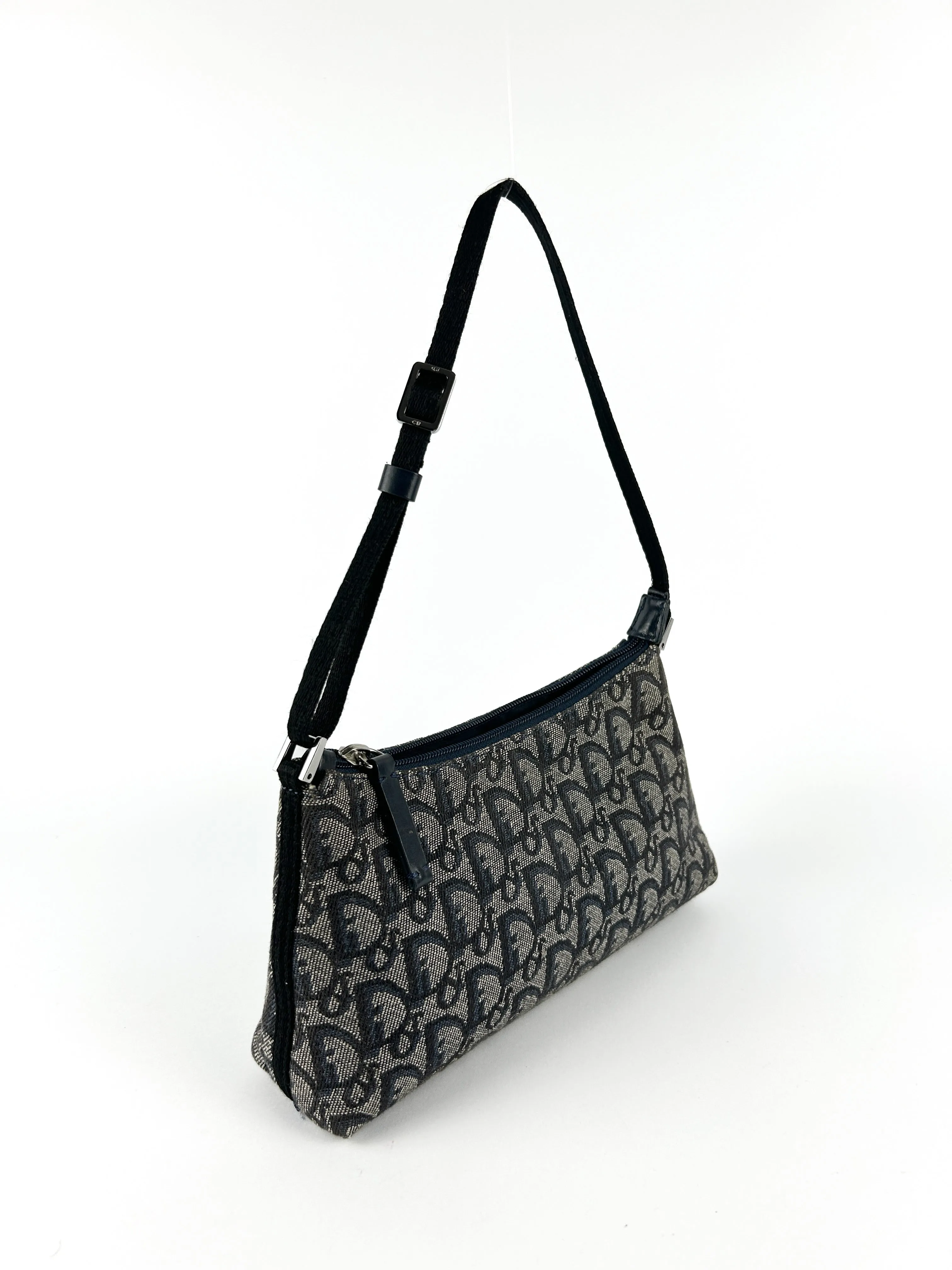 Vintage Christian Dior Monogram Shoulder Bag (2002)