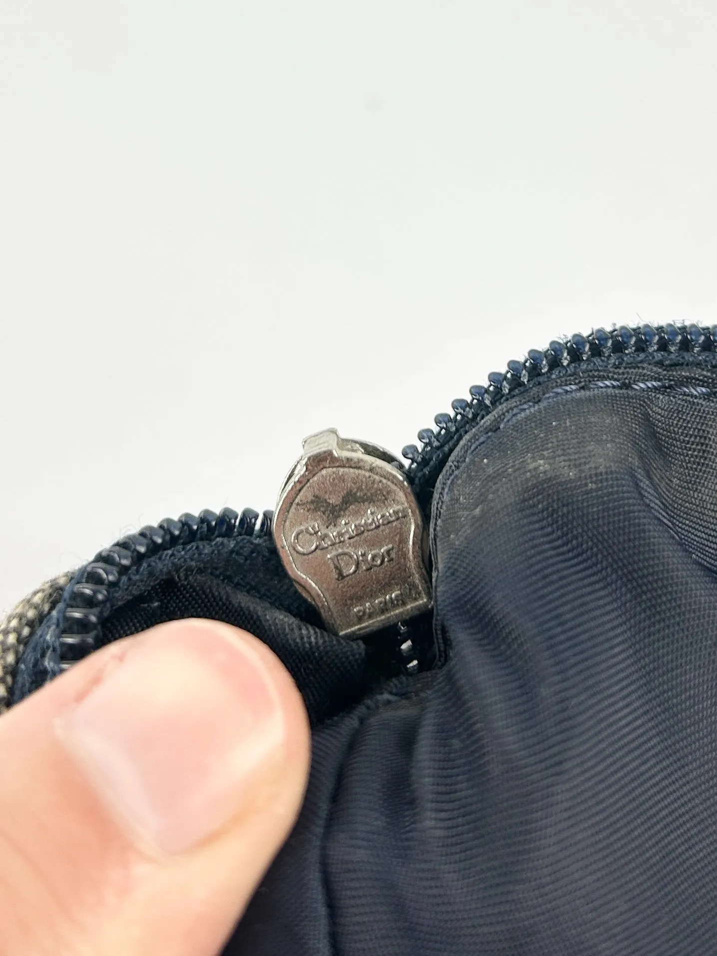 Vintage Christian Dior Monogram Shoulder Bag (2002)