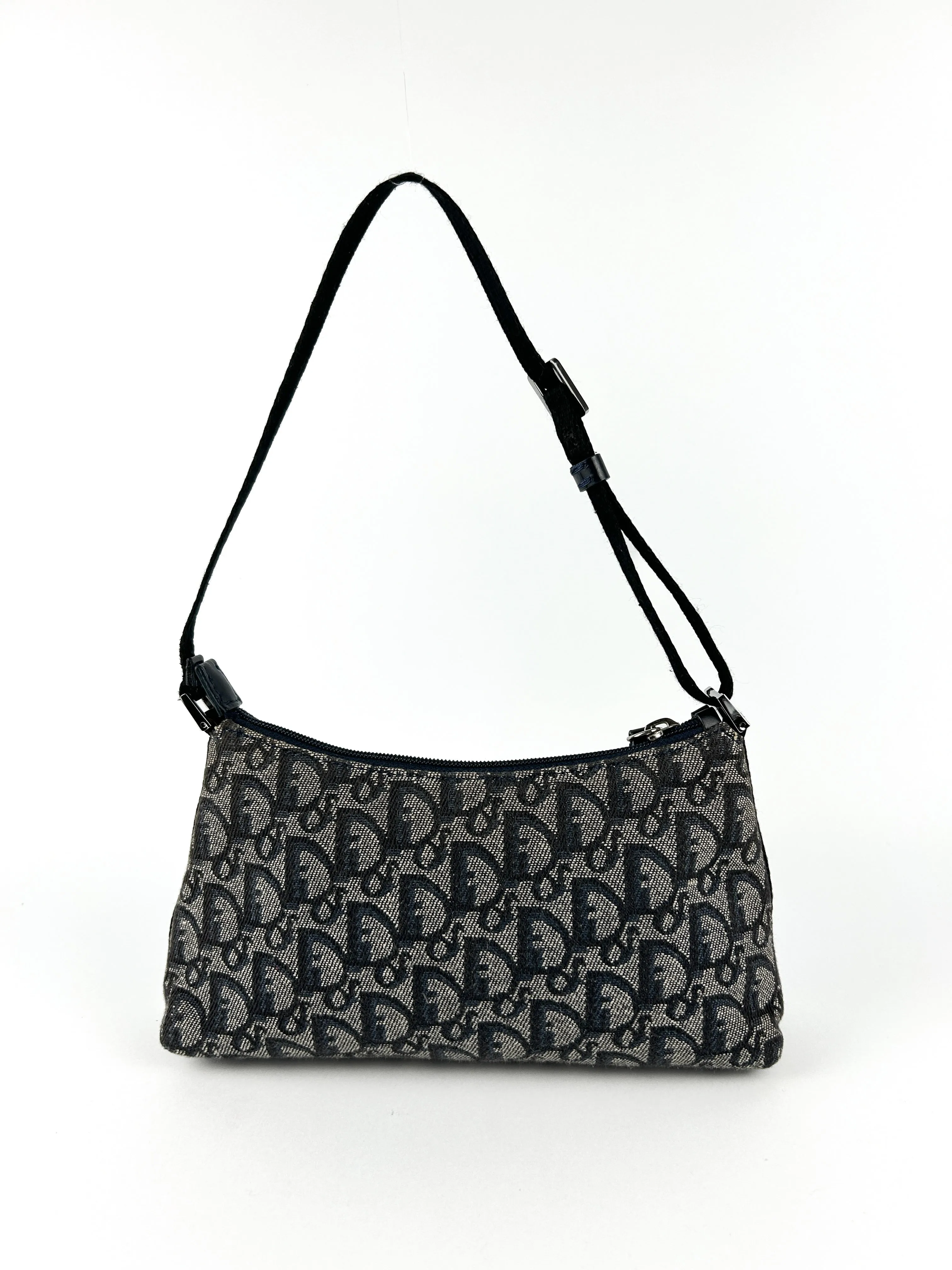 Vintage Christian Dior Monogram Shoulder Bag (2002)