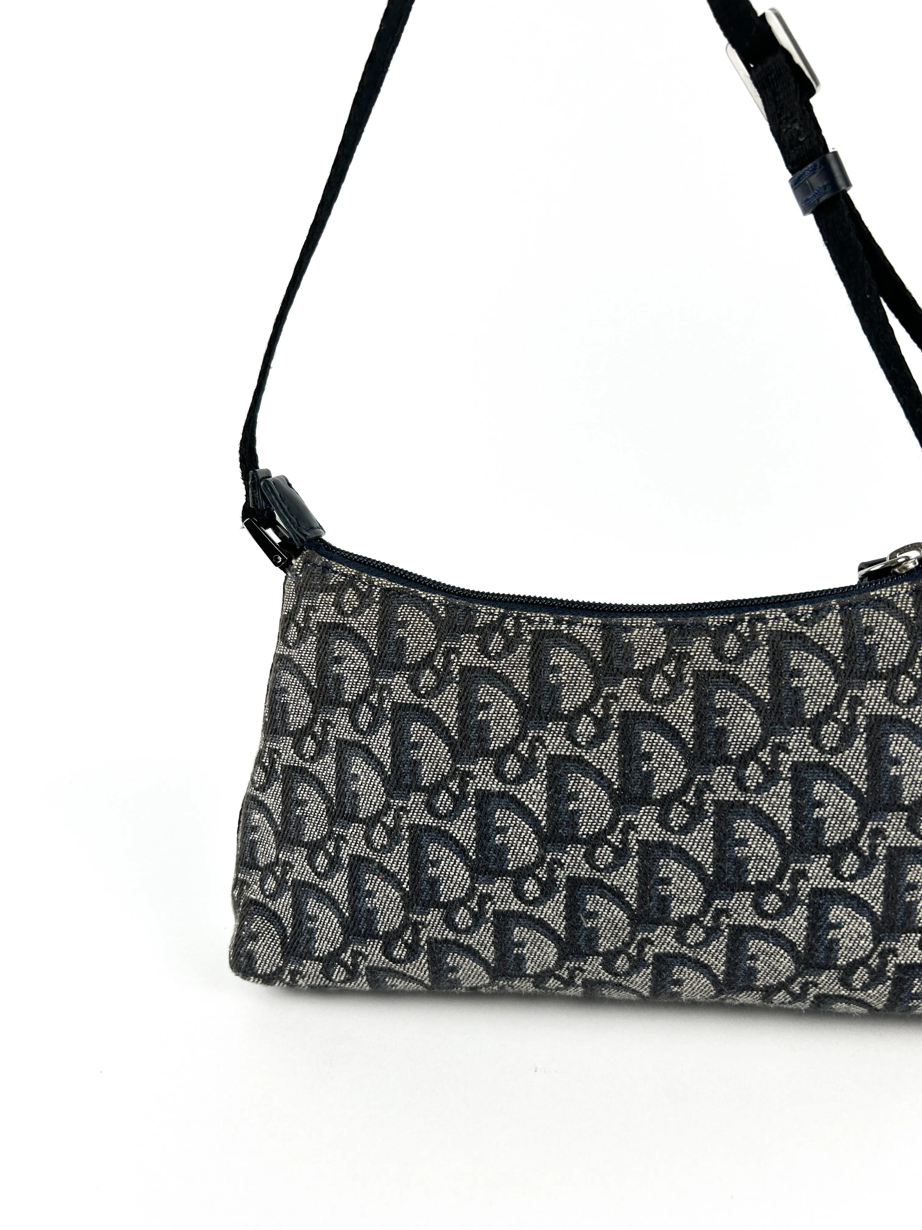 Vintage Christian Dior Monogram Shoulder Bag (2002)