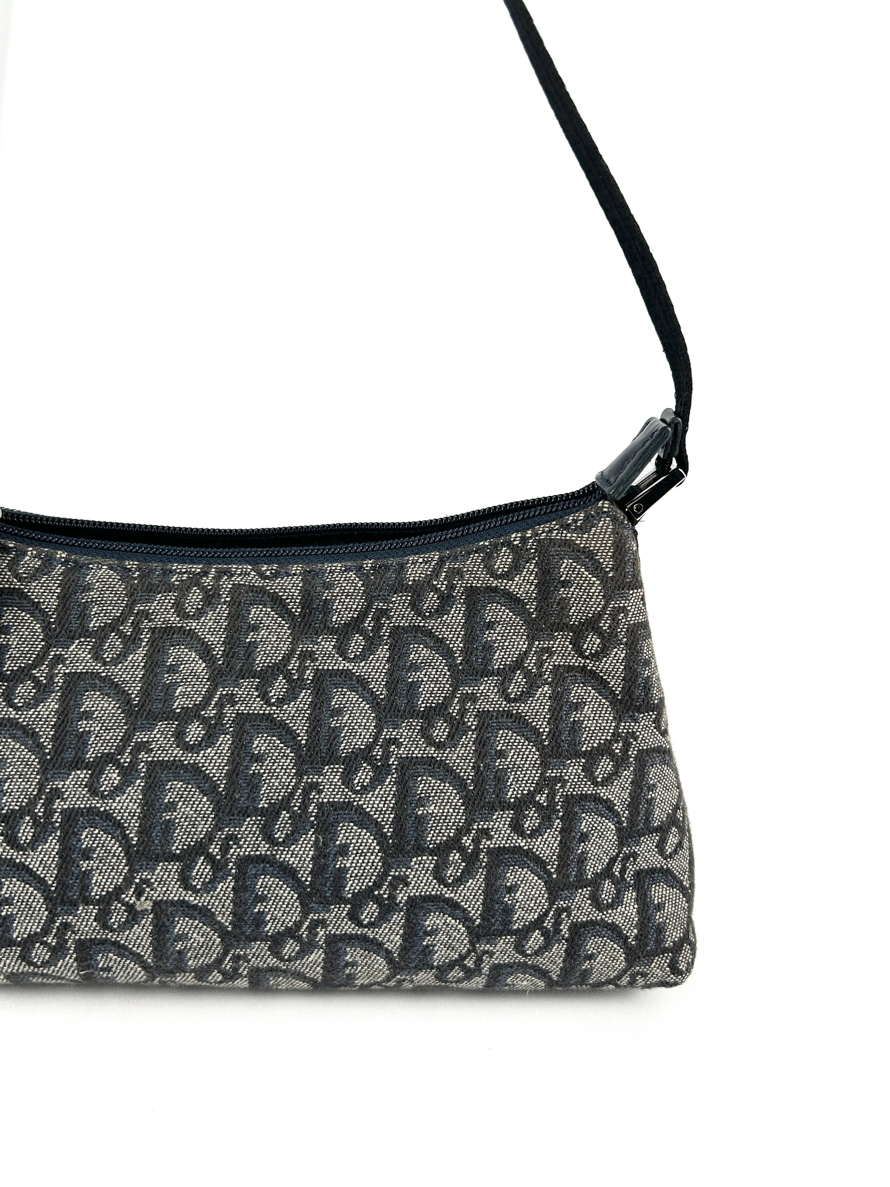 Vintage Christian Dior Monogram Shoulder Bag (2002)