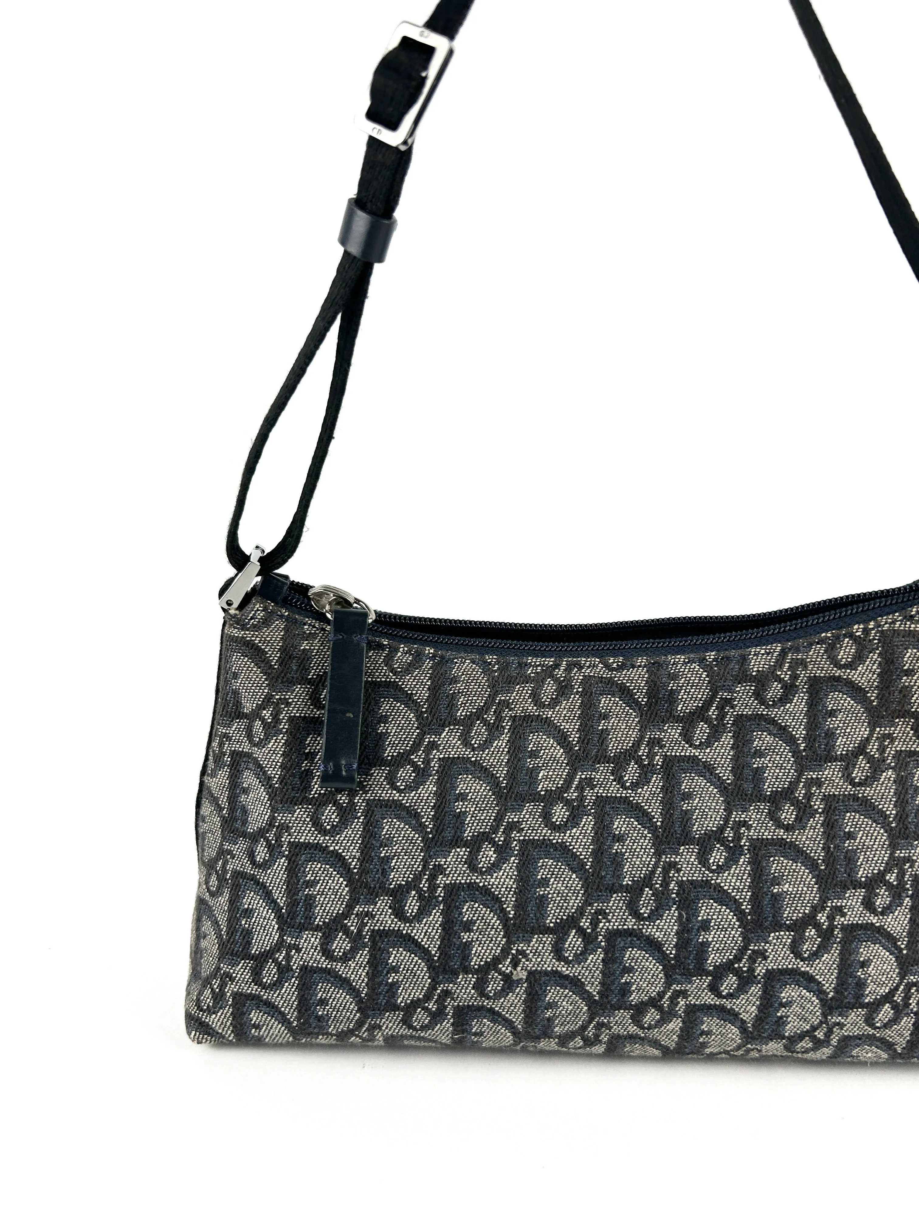 Vintage Christian Dior Monogram Shoulder Bag (2002)