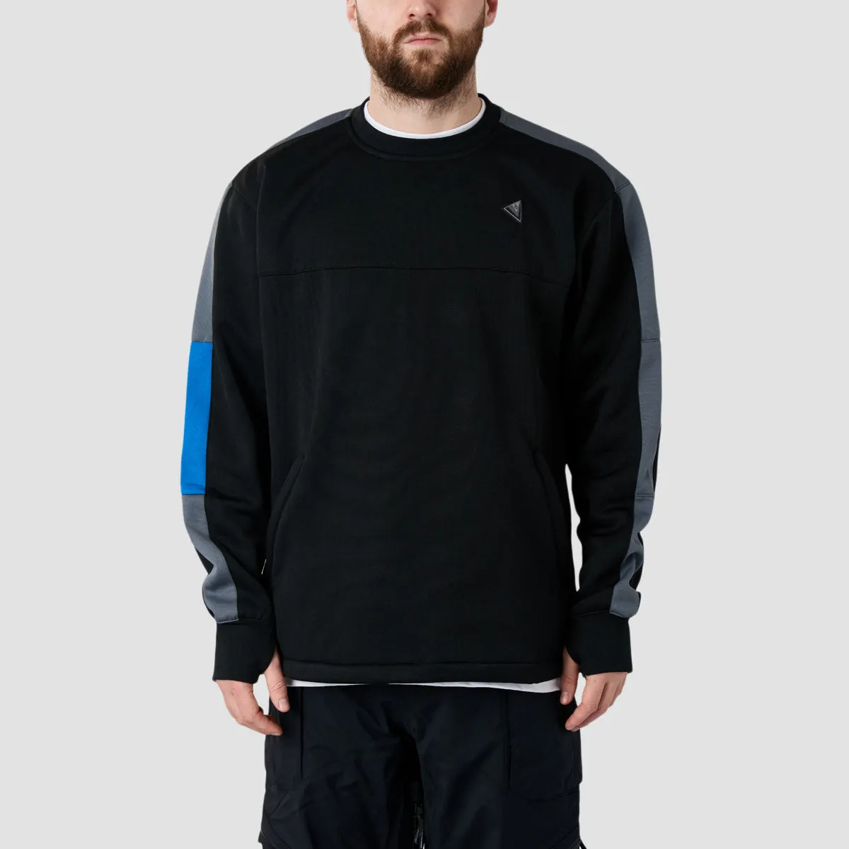 Volcom Hydro Riding Snow Crew Sweat Black