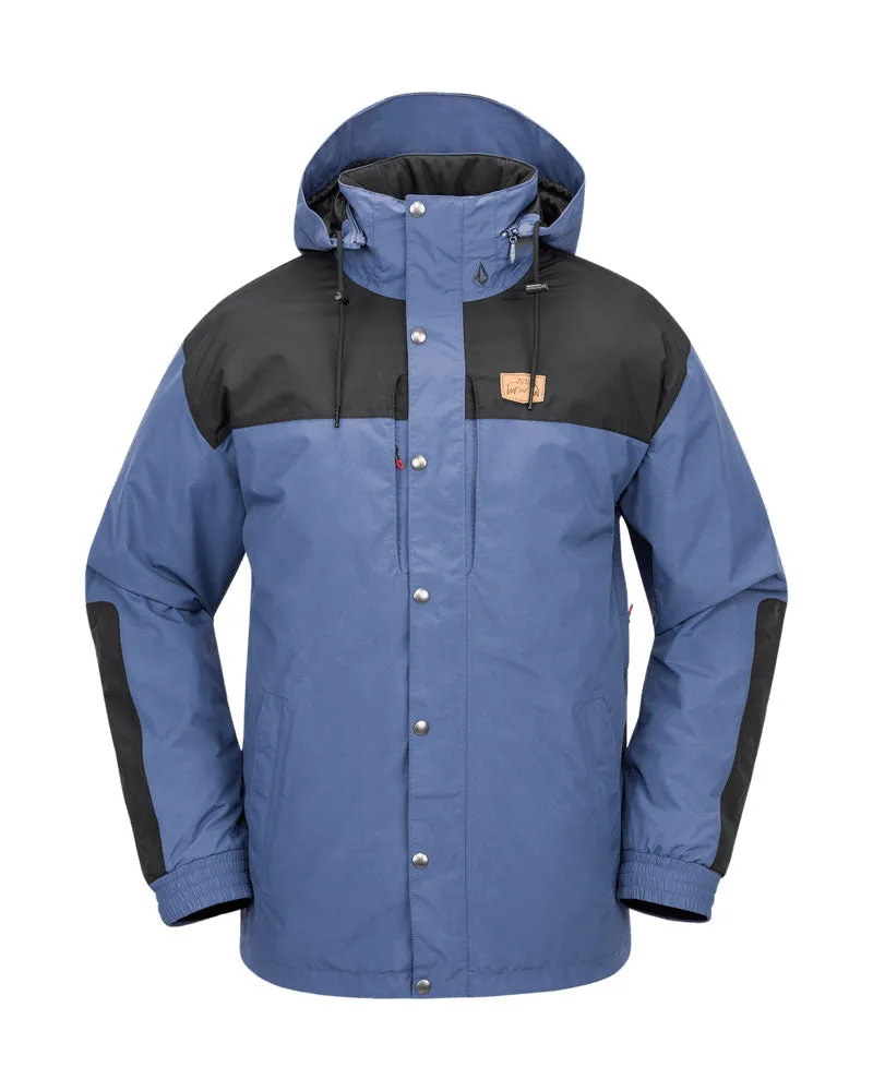 Volcom Men's Longo Gore-Tex Jacket Indigo 2025