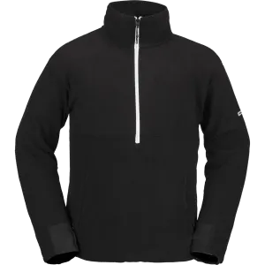 Volcom Polar Fleece Mock 1/2 Zip Black 2024