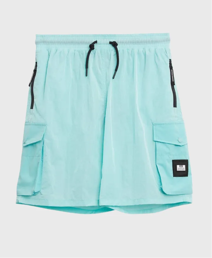 Weekend Offender Malmock Shorts Aqua