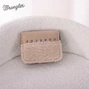 WG160-W014  Wrangler Sherpa  Bi-Fold Wallet -Khaki