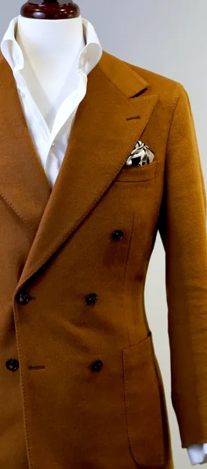 Whiskey Brown Flannel Jacket