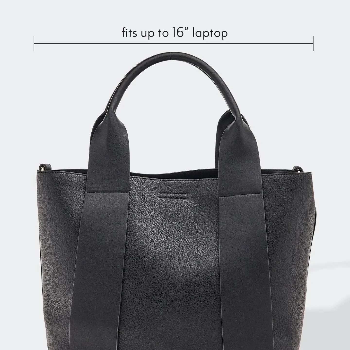 Windsor Laptop Bag - Black