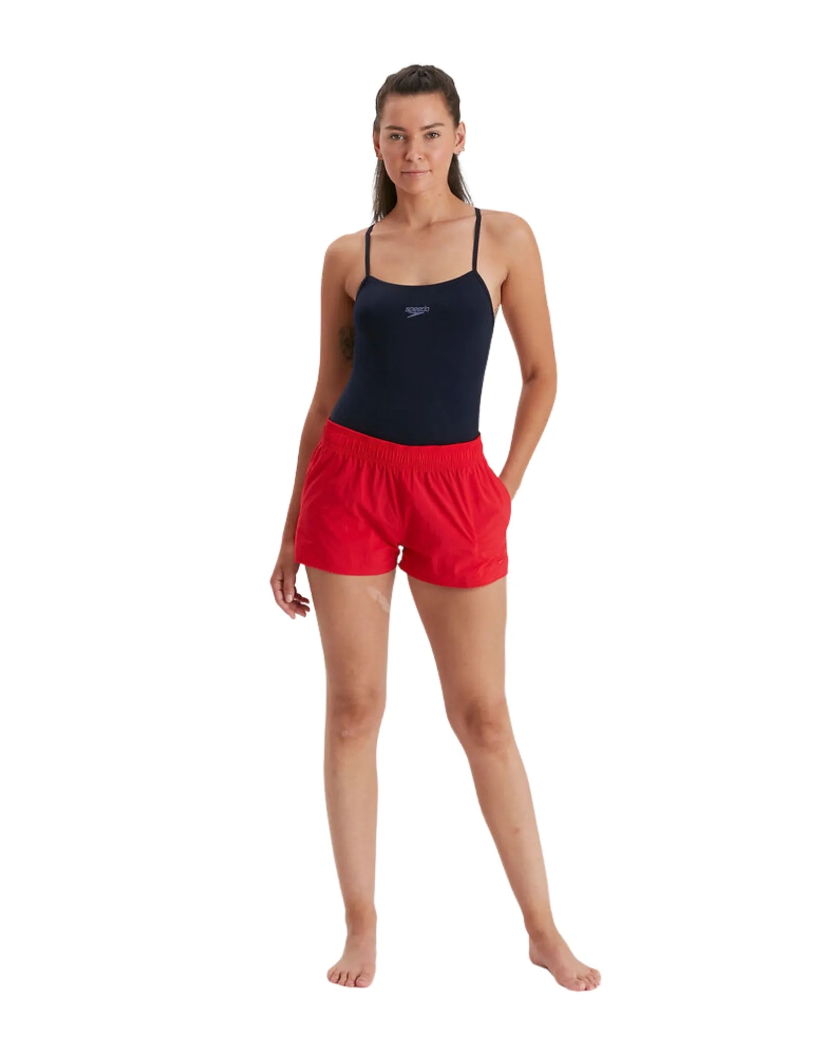 Womens Essential Watershort - Red