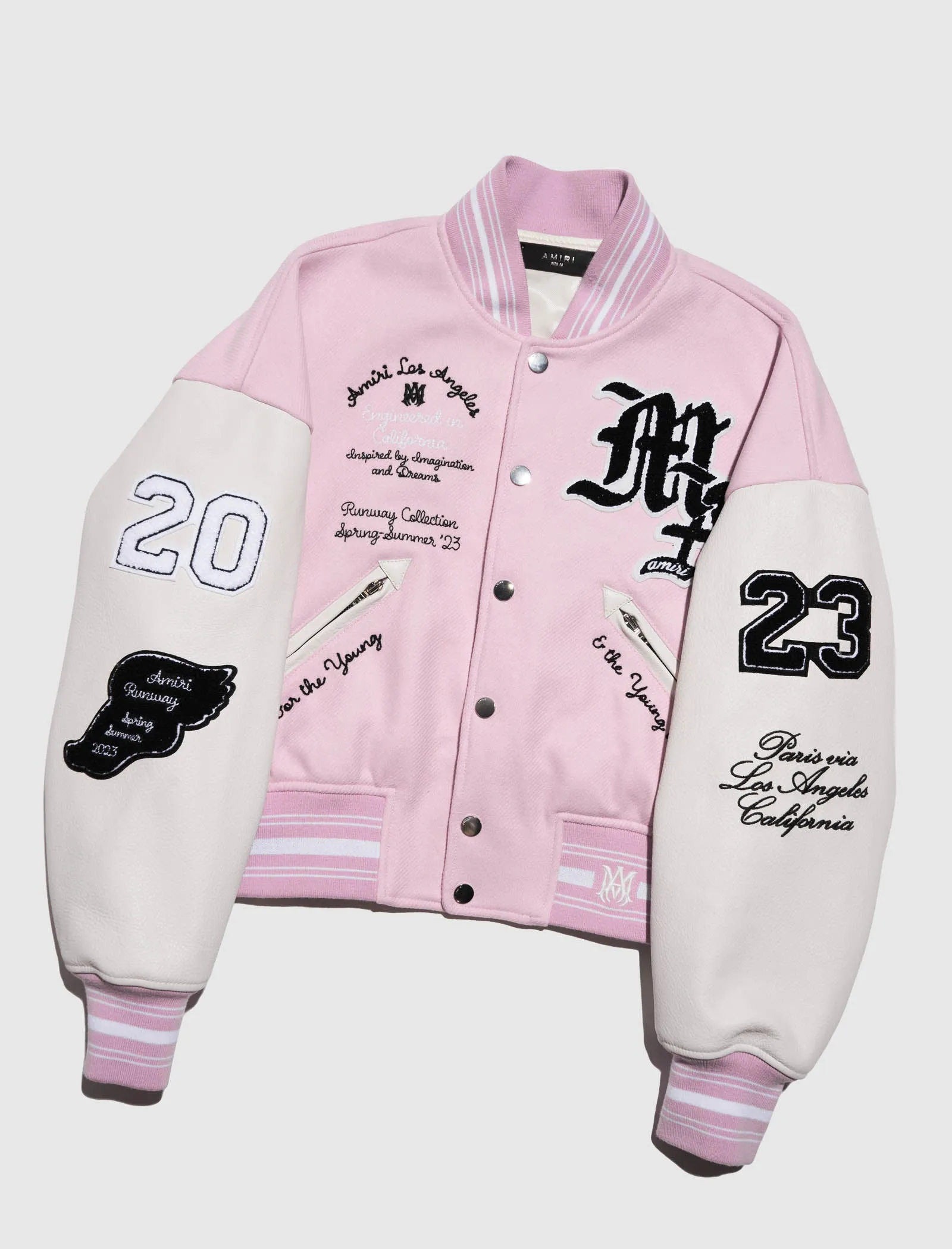 WOMEN'S OVERSIZED VARSITY JACKET