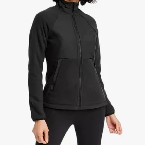 Women's Polartec Fleece Jacket - All in Motion Black XL