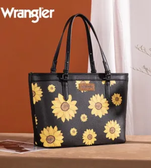 Wrangler Sunflower Print Tote Bag
