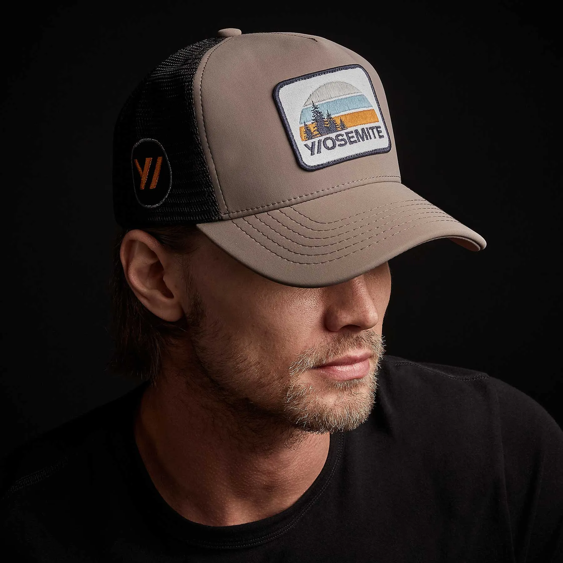 Y/OSEMITE Patch Trucker Hat - Greystone