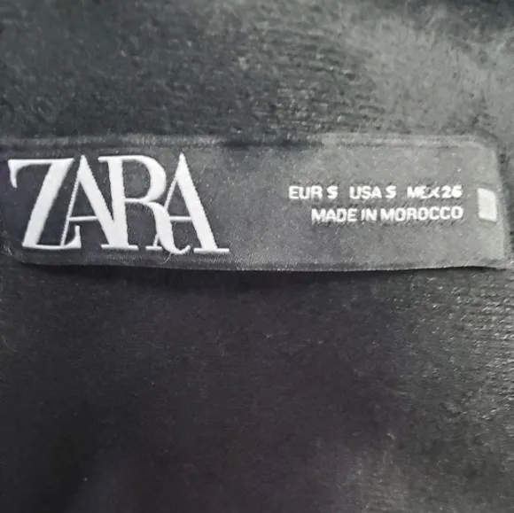ZARA LONG COMBINATION OVERSHIRT JACKET