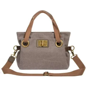 ZEDE Pont Des Arts Mini Cross Body Bag - Grey