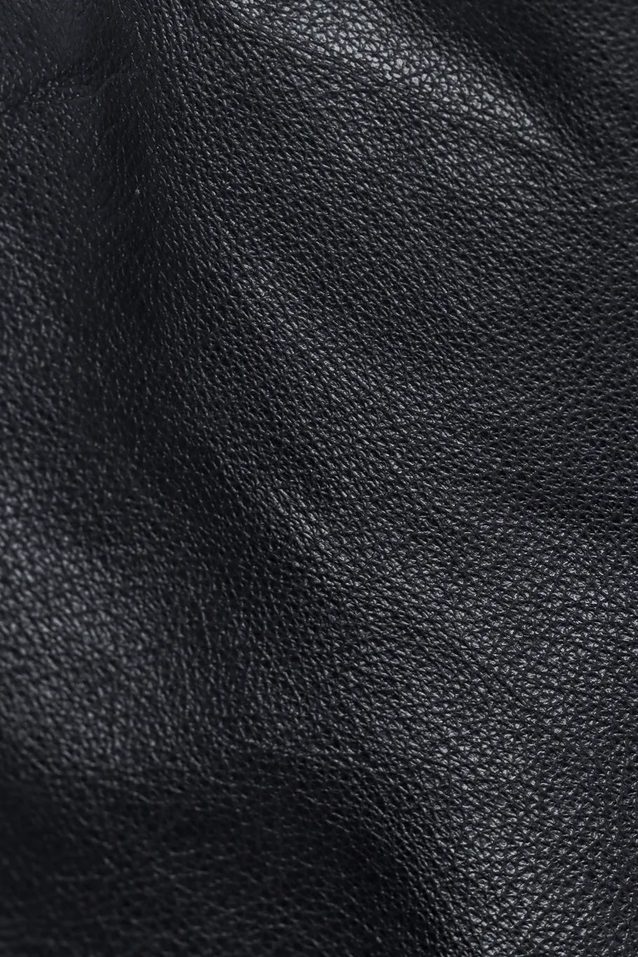 Zipper Rise Leather Pant