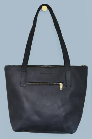 Zippered Leather Purse