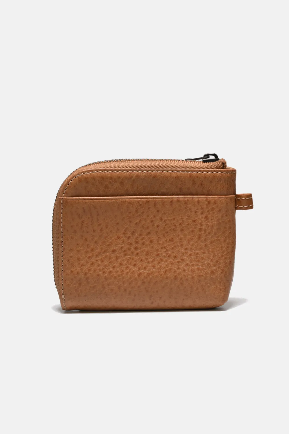 Zippered Leather Wallet